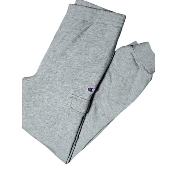 Champion Men's Powerblend Cargo Jogger Pants in Oxford Grey XL - Picture 1 of 7